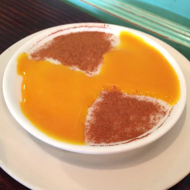 Tembleque, a Puerto Rican coconut pudding